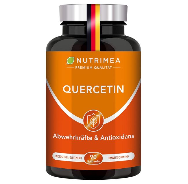 Nutrimea QUERCETIN mit Bromelain + Vitamin C Kapseln