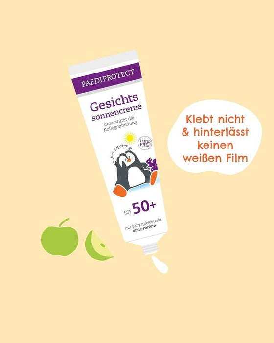 PAEDIPROTECT Gesichtssonnencreme LSF 50+
