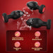 Tagnaff 4 Teiliges Analplug Set mit Vibrationen
