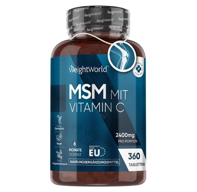 WeightWorld MSM mit Vitamin C