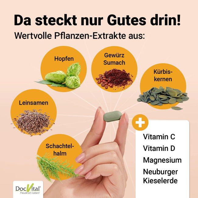 DocVital Blasenkraft Blasen Tabletten