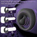 YAWNSHE Penisring Vibrator mit 360° Verstellbarem Perlen