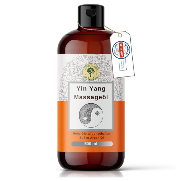 Grüne Valerie Yin Yang Massageöl