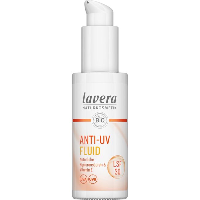 lavera Anti-UV Fluid LSF 30 - schützt vor UV-Strahlung - mineralischer Schutz