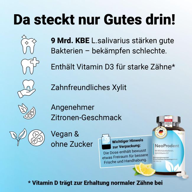 DocVital NeoProdent Lutschtabletten