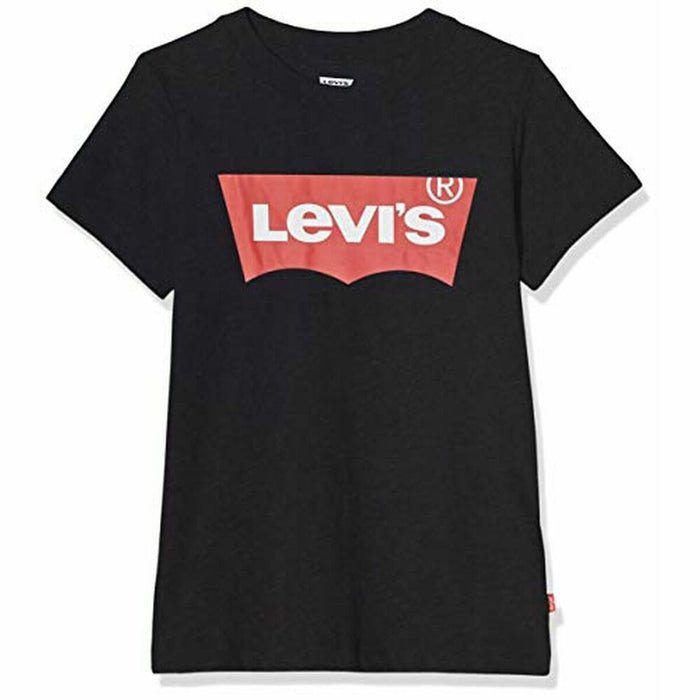 Jungen Kurzarm-T-Shirt Levi's E8157 Schwarz (10 Jahre)