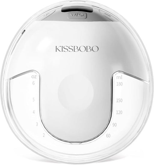 KISSBOBO Elektrische Milchpumpe Weiß