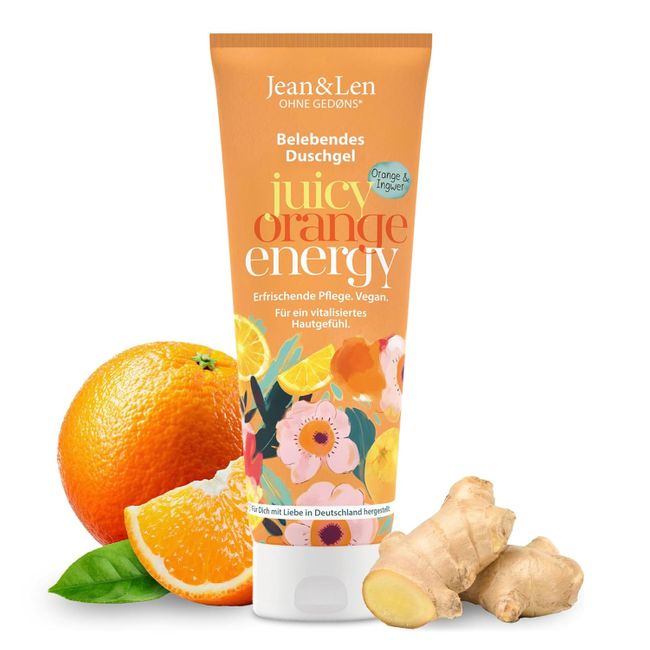 Jean & Len Duschgel Orange & Ingwer