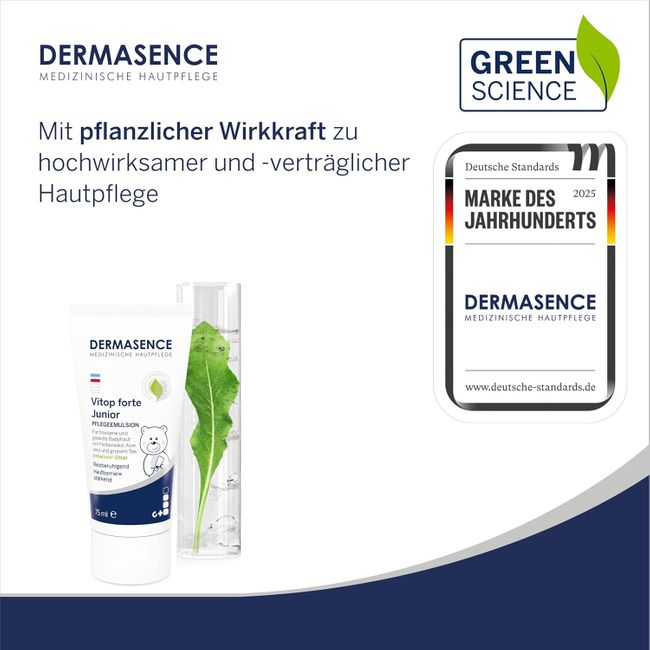 DERMASENCE Vitop forte Junior Pflegeemulsion