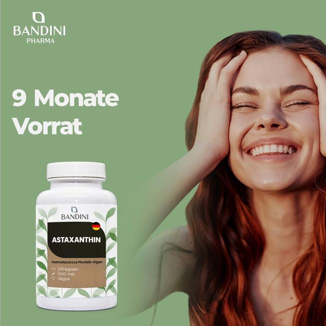 Bandini Pure Astaxanthin Kapseln
