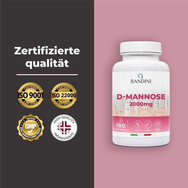 Bandini D Mannose Kapseln