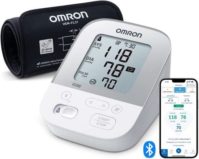 OMRON Smart Automatisches Blutdruckmessgerät Oberarm, klinisch validiert