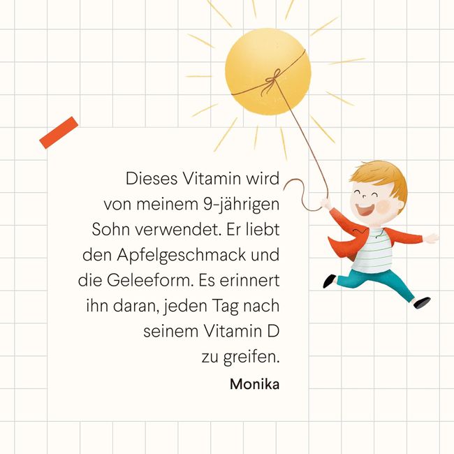 Health Labs Care Vitamin D3 Gummies für Kinder