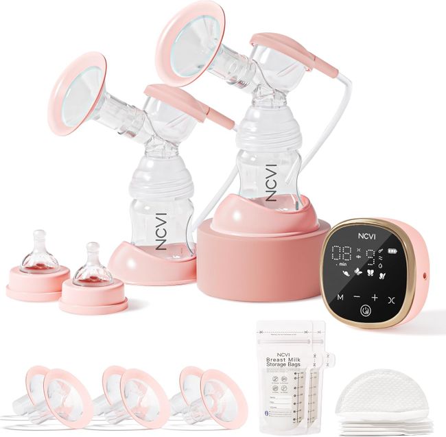NCVI Milchpumpe Elektrisch Rosa
