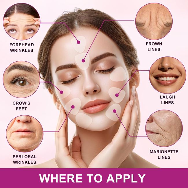 Abodiuss Wrinkle Patches für Gesicht