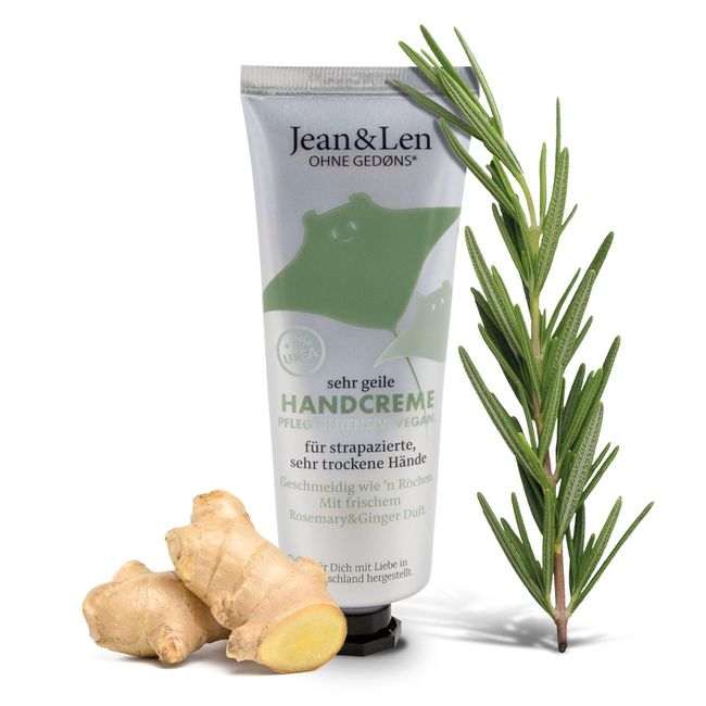 Jean & Len Sehr geile Handcreme Rosemary & Ginger