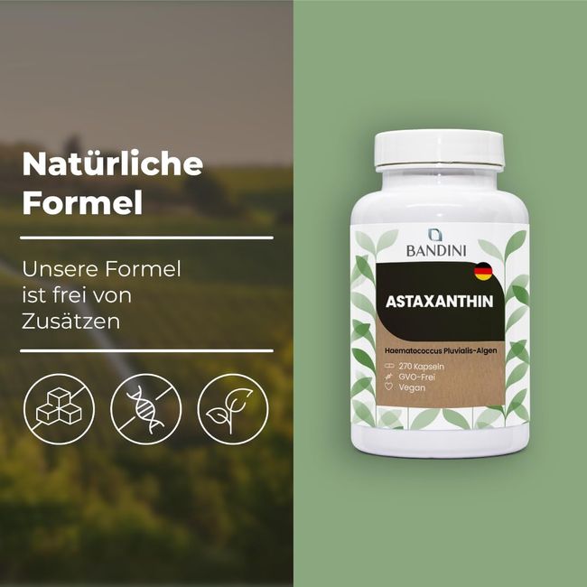 Bandini Pure Astaxanthin Kapseln