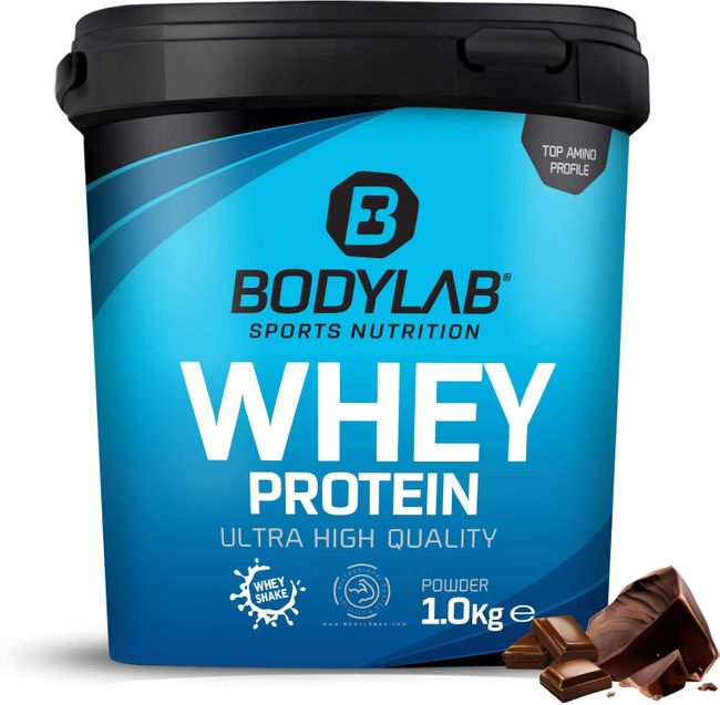 Bodylab24 Whey Protein Pulver, Double Chocolate