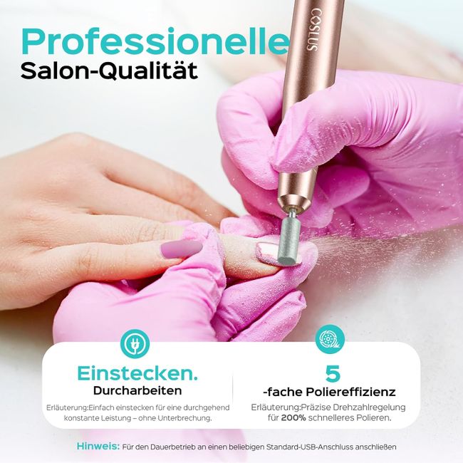 COSLUS  Elektrische Nagelfräser