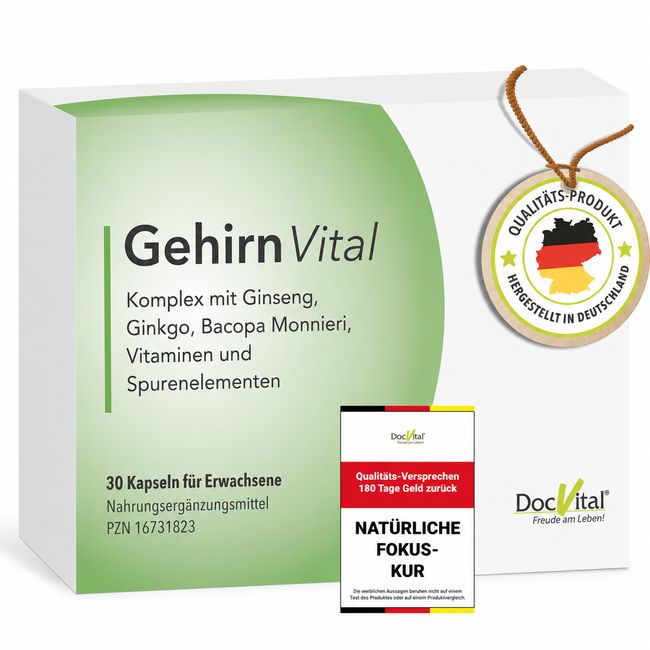 DocVital Gehirn Vital Komplex Kapseln Kapsel