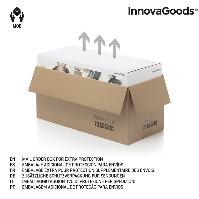 InnovaGoods Lavalampe mit Bluetooth Lautsprecher 30W und Mikrofon