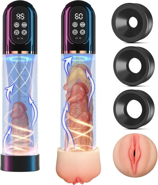 HIVEFUN Penispumpe Sex Spielzeug für die Männer