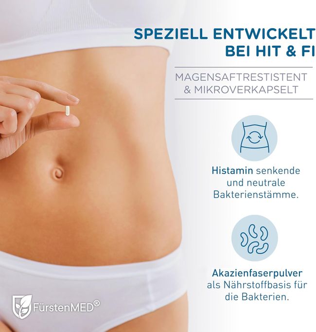 FürstenMED® Bifidoflor HIT + FI bei Histaminintoleranz und Fructoseintoleranz