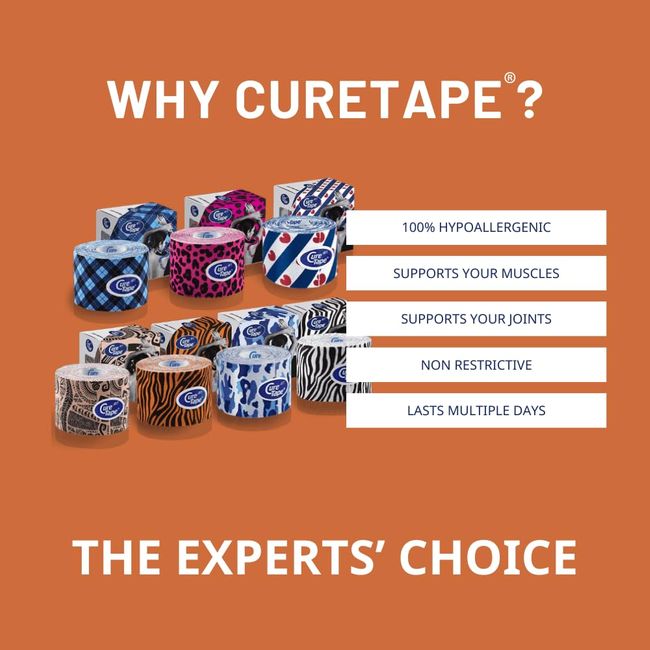 CureTape Kinesiotapes Kinesiologie Tape Tiger