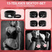 YICOCO 12 Teilig BDSM Bondage Set Fesselset
