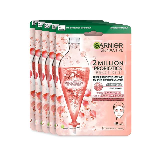 Garnier  SkinActive 2 Million Probiotics Tuchmaske