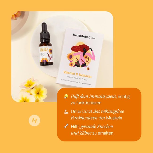 Health Labs Care Vitamin D Flüssig