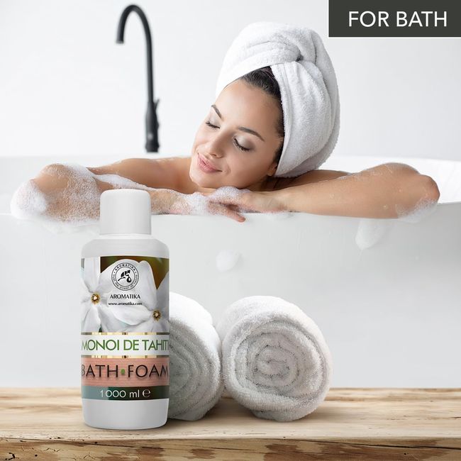 AROMATIKA  Badeschaum Monoi de Tahiti