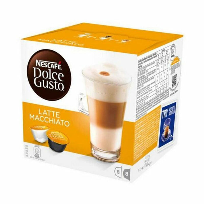 Kaffeekapseln Nescafé Dolce Gusto 98386 Latte Macchiato (16 uds)