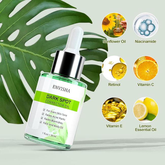 ENVISHA Dunkle Flecken Serum Öl