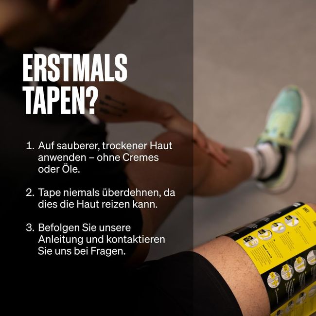 SPORTTAPE  Kinesiologie Tape 5cm x 5m Hellbraun