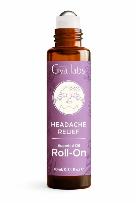 Gya Labs Kopfschmerzlinderungsöl Ätherisches Öl Roll on