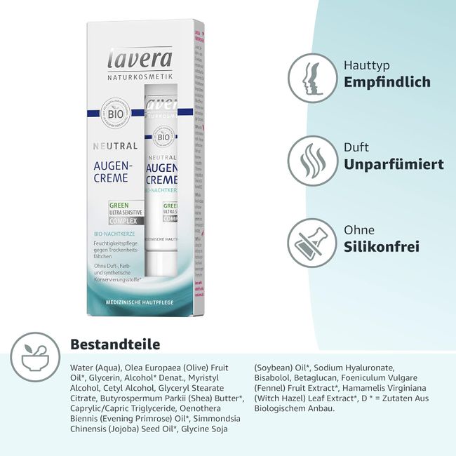 lavera Neutral Augencreme