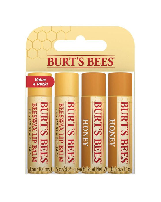 Burt's Bees Lippenbalsam Bienenwachs und Pfefferminzöl