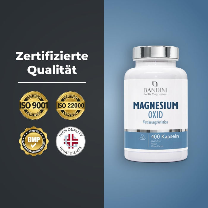 Bandini Magnesiumoxid Kapseln