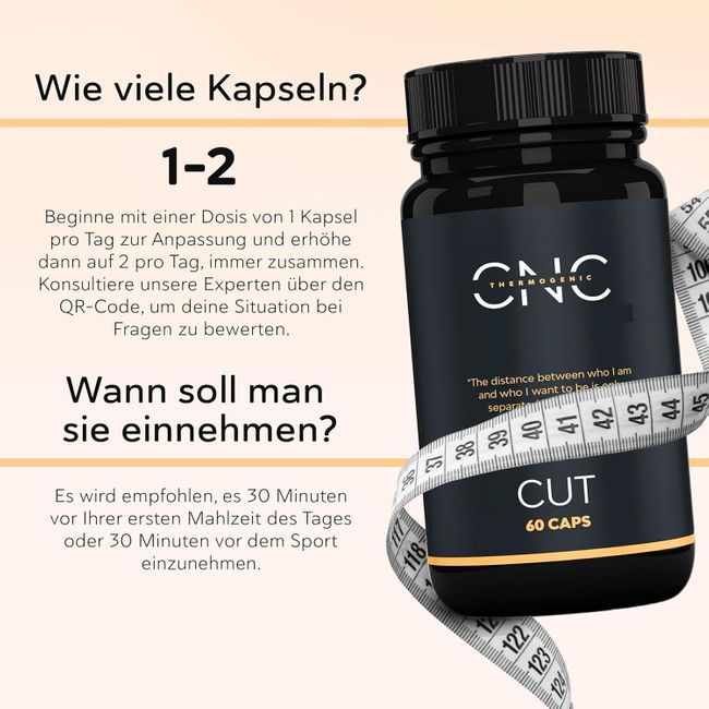 QSTA  Abnehmen Schnell Fettverbrenner CUT Kapsel