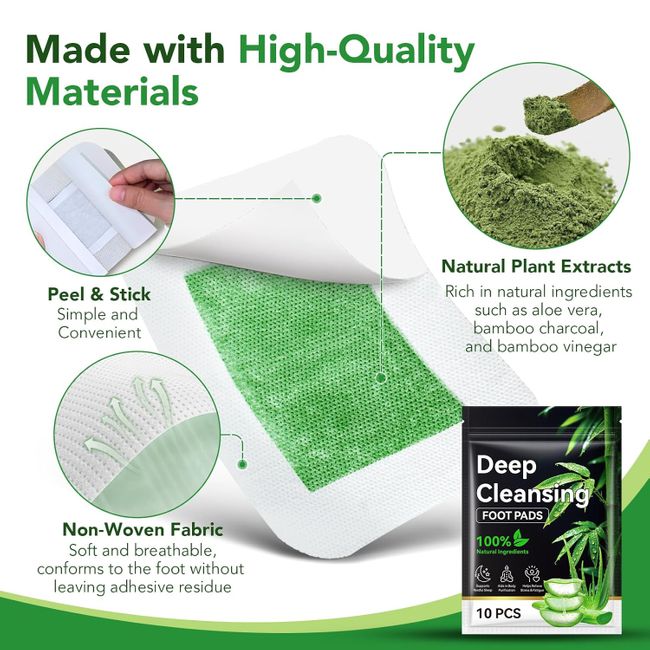 Abodiuss Deep Cleansing Foot Pads