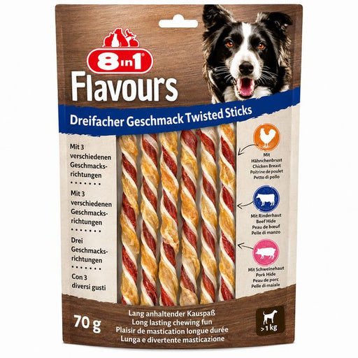 8in1 Triple Flavour Twisted Sticks