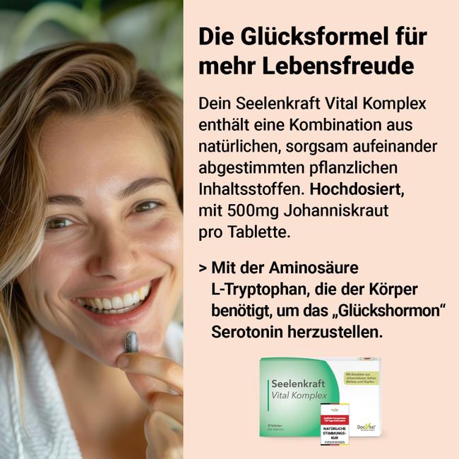 DocVital Seelenkraft Tablette