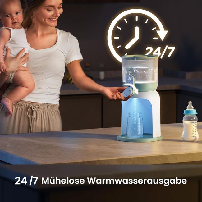 Momcozy Flaschenzubereiter Baby mit Dual-Licht