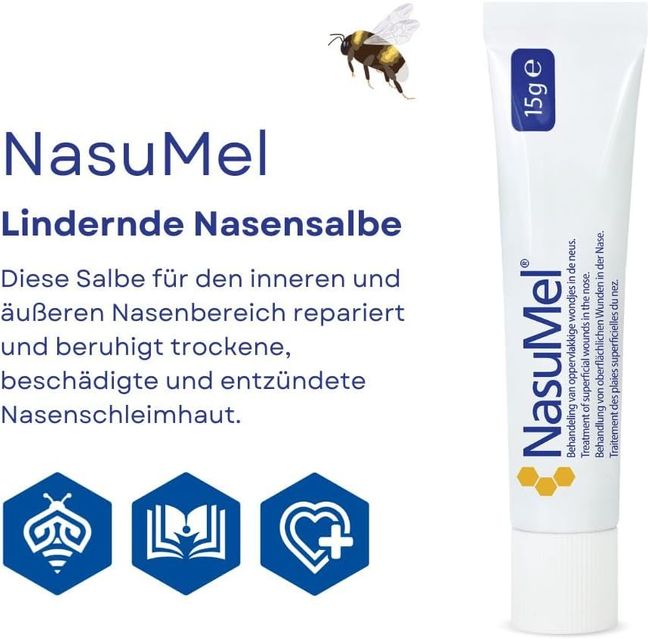 NASUMEL Nasensalbe – Honigsalbe