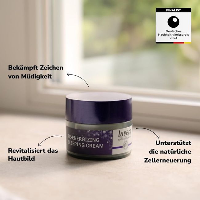 lavera Re-Energizing Sleeping Cream