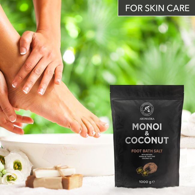 AROMATIKA  Fußbadesalz Monoi de Tahiti - Kokos