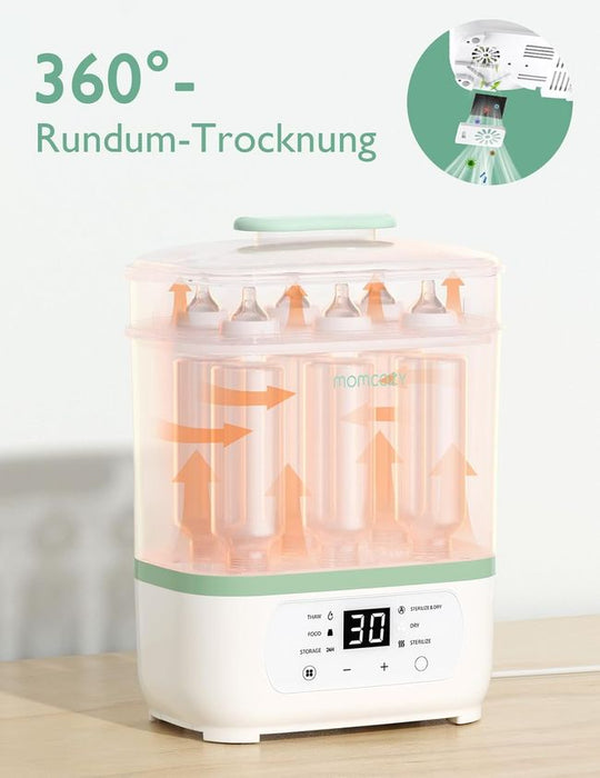 Momcozy Elektrischer Dampfsterilisator für Babyflaschen