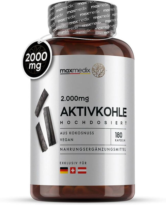 maxmedix Aktivkohle Kapseln