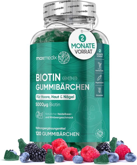 maxmedix Biotin Gummibärchen